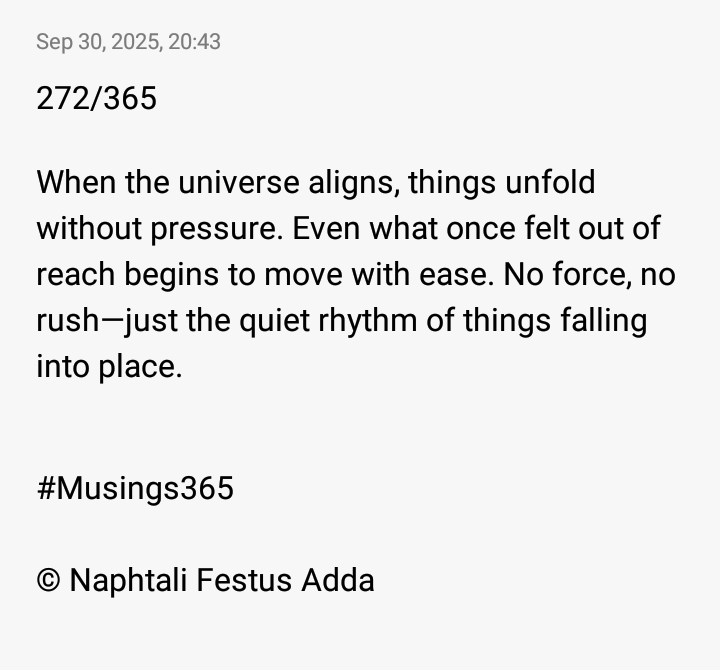 272/365
#Musings365