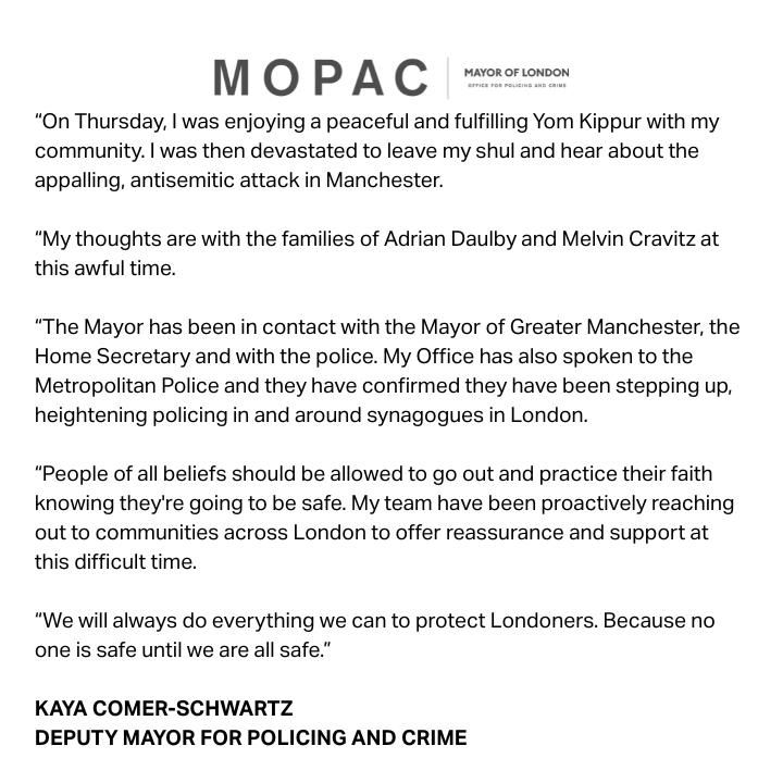 KayaJunction's tweet image. My statement following the terrorist attack in Manchester yesterday.