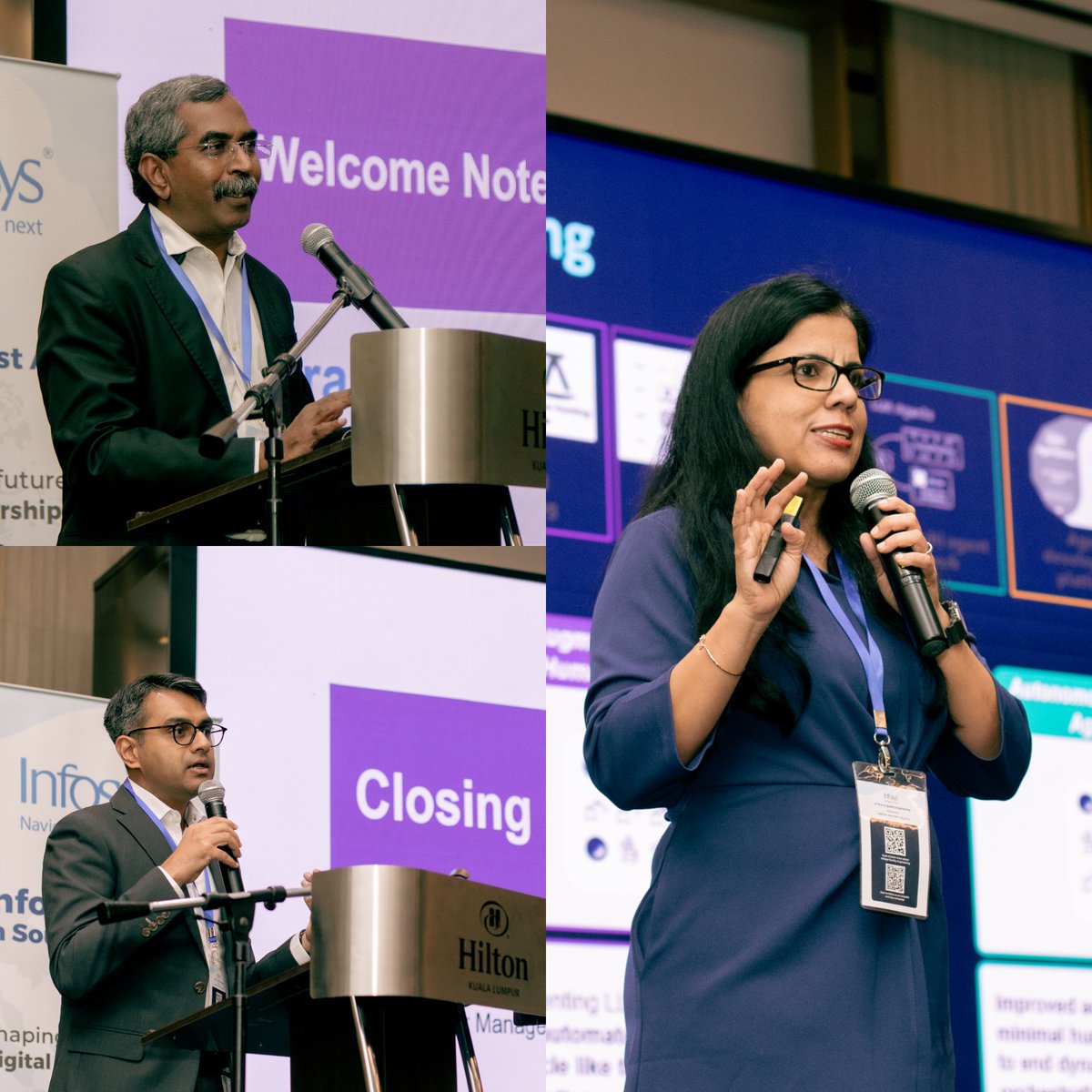InfosysEvents's tweet image. In partnership with Applitools, Keysight &amp;amp; Perforce, we wrapped up #AIfirstQEMalaysia2025 roundtable with powerful insights on AI-first transformation in #QualityEngineering.
From visionary keynotes to dynamic panels, the day sparked real momentum for innovation.
#InfosysTopaz…