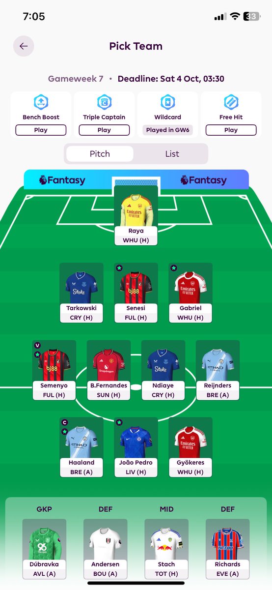FPL_JWP's tweet photo. @FPL_Calle Woukd you bench boost this https://t.co/HtoTOTgf6K