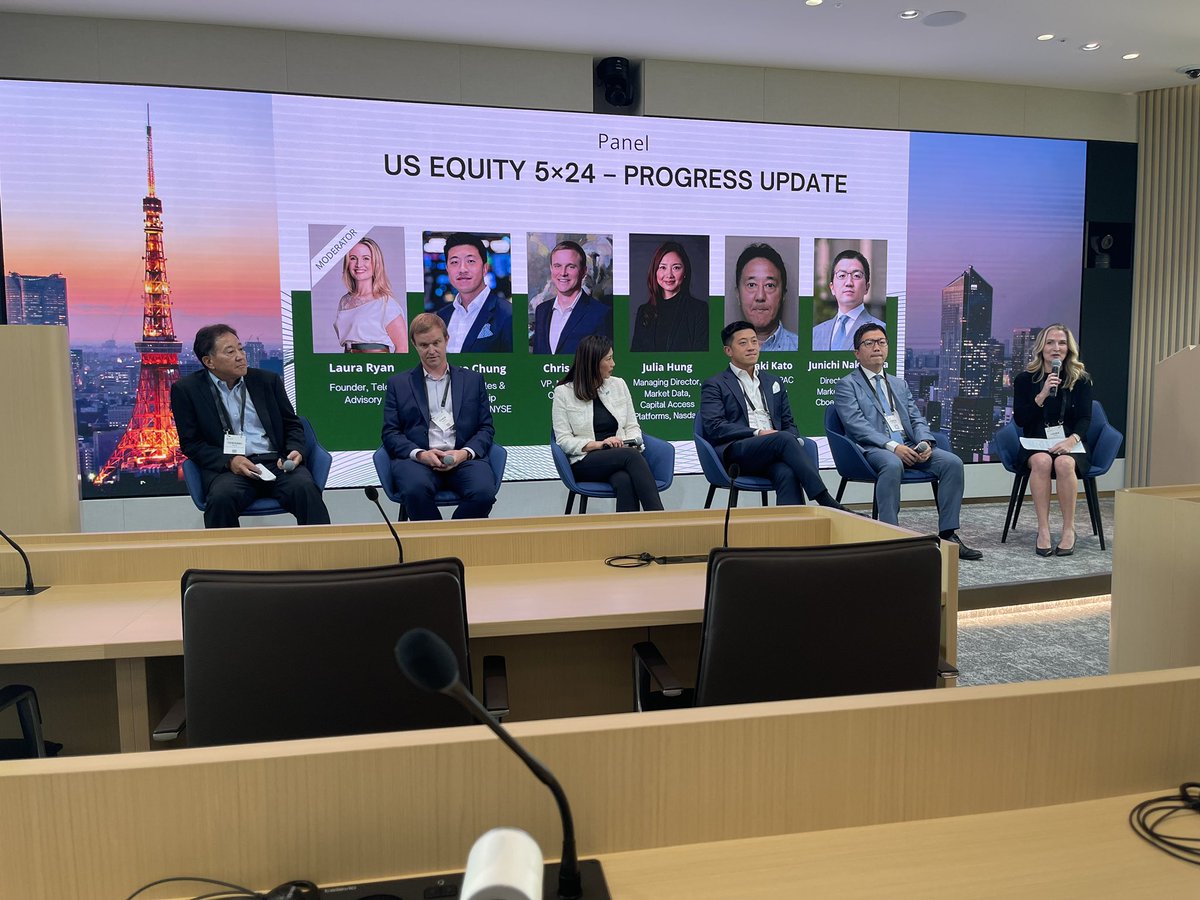 This week we had the pleasure of participating at SIIA’s FISD Tokyo, on the panel discussion titled: "US Equity 5×24 – Progress Update." Enabling continuous, liquid US equity trading during Asian daytime hours is rapidly taking shape as the market structure continues to evolve.