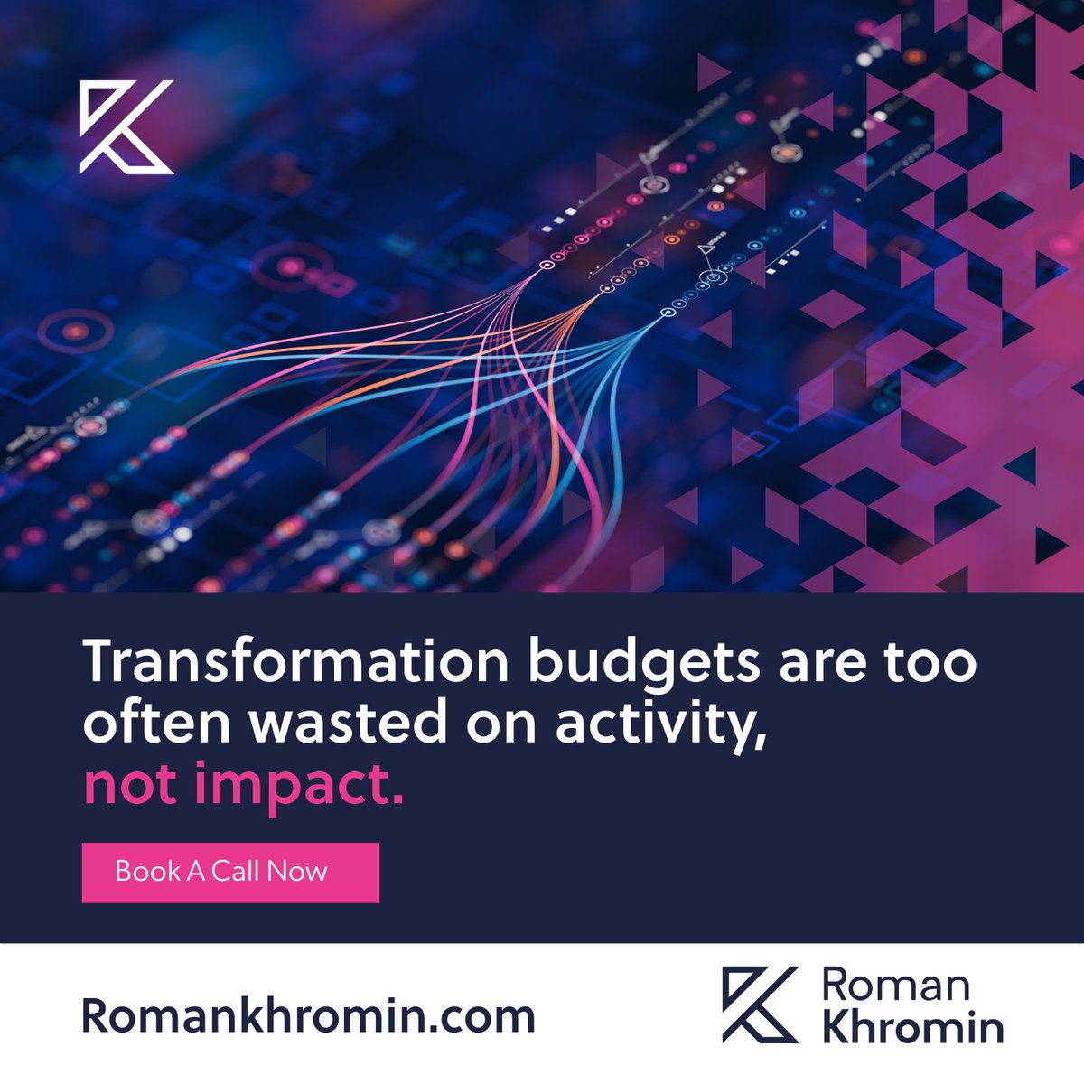 romankhromin's tweet image. Transformation budgets are too often wasted on activity, not impact. 

💸 Redirect focus onto measurable business results through independent oversight.

Read more: romankhromin.com

#TransformationSupport #BusinessValue #ExecutionExcellence #CxOEnablement #Leadership