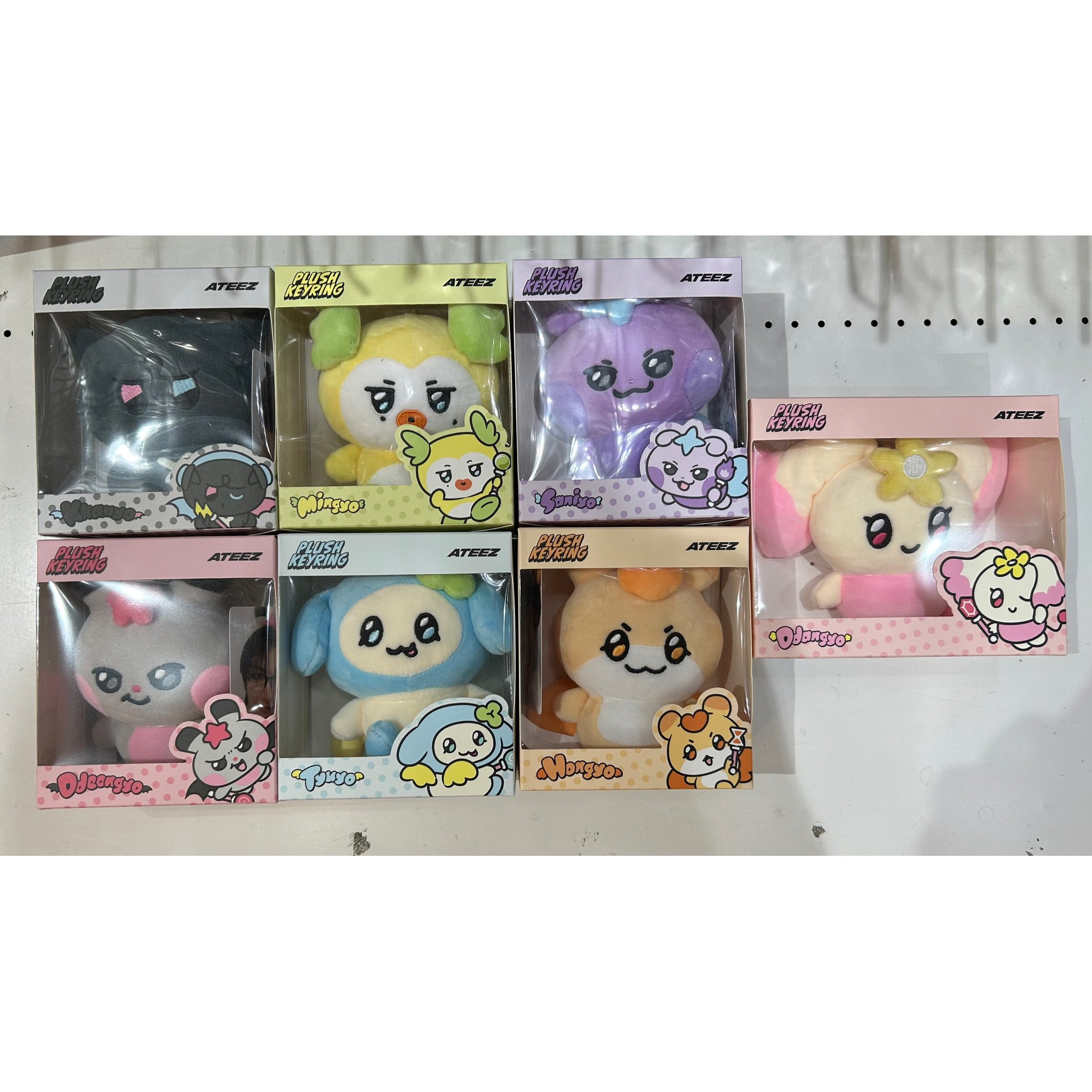 ATEEZ MIGHTEEZ LINEFRIENDS ランダム トレカ コンプ