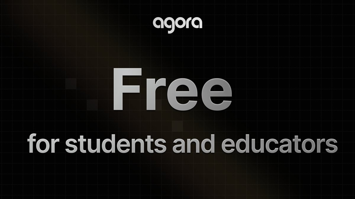 The Agora Store Builder is now free for students and educators. Sign up with your .edu email address for free access.

A special thank you to our partners that are sponsoring the Store Builder in classrooms around the country. This initiative wouldn't be possible without you.