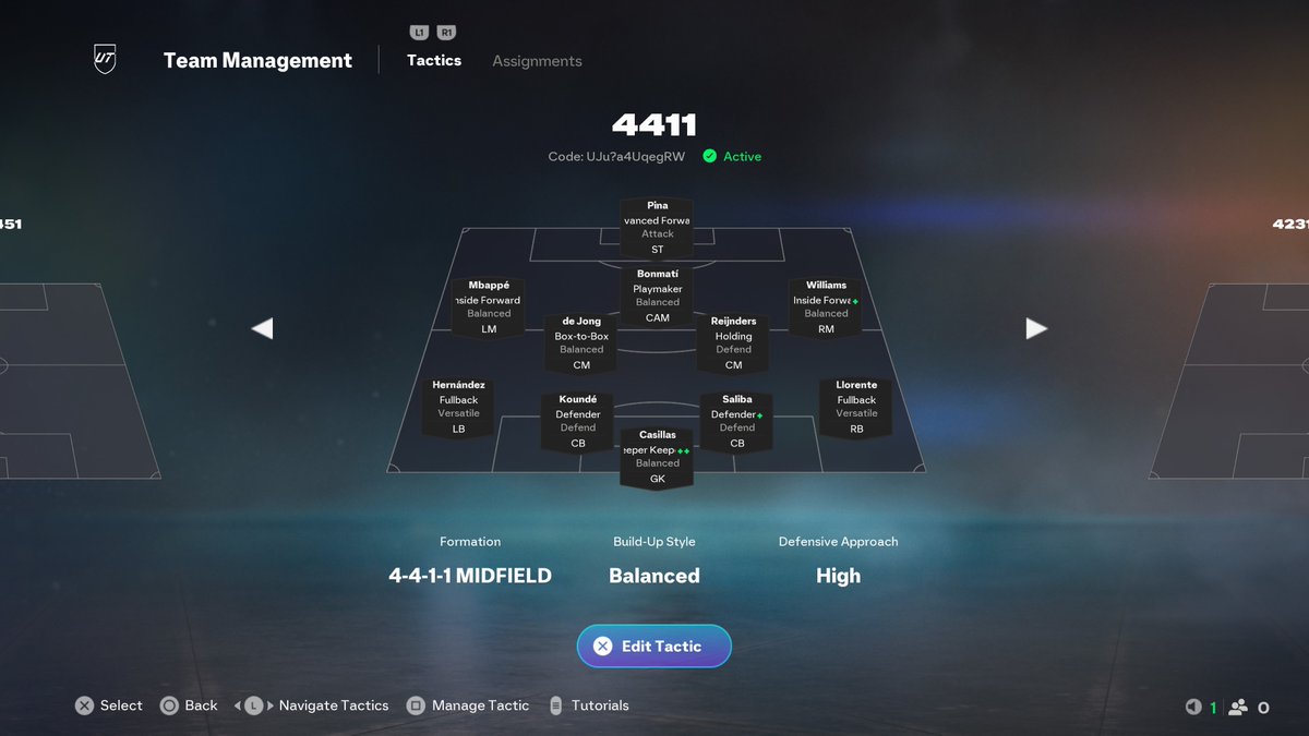 Won the First NA Practice Cup of the Year 

Happy with my current level, and want to keep it up for the big cup in a week.

Still looking for an eLeague to play in.

Tactic Code: UJu?a4UqegRW

twitch.tv/adidafc