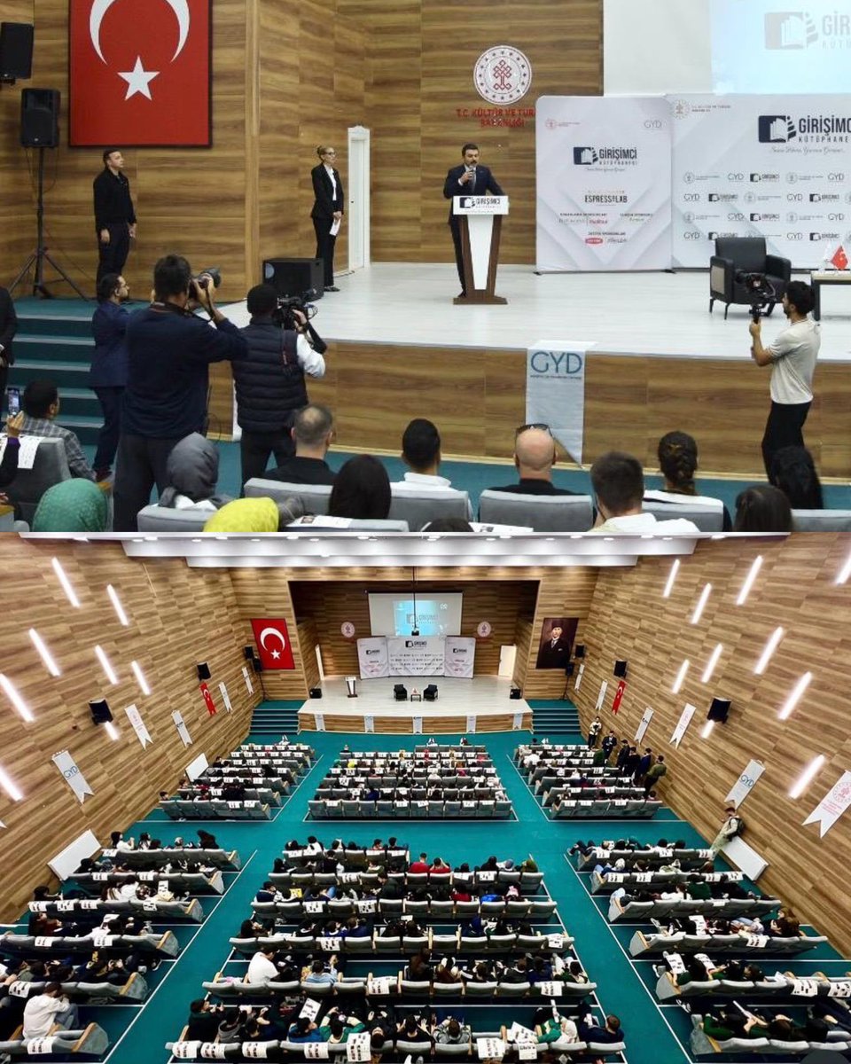 Kaymakamımız Tufan Bağır GİLAN; Girişimci ve Yöneticiler Derneği tarafından İpekyolu İlçe Halk Kütüphanesi’nde gerçekleştirilen “Girişimci Kütüphanesi” adı altında düzenlenen organizasyonun ilk paneline katıldı.

Yaklaşık 500 öğrencimizin katıldığı panel; gençlerin ve potansiyel