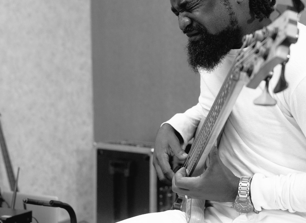 Just watched a video of a mom putting her newborn down in her cot, wrapped her in a baby tapping hand toy.

The taps from the hand stopped the baby from fussing, and that was a simple but powerful reminder about music:

Listen to the music, let the music move  (or calm) you.