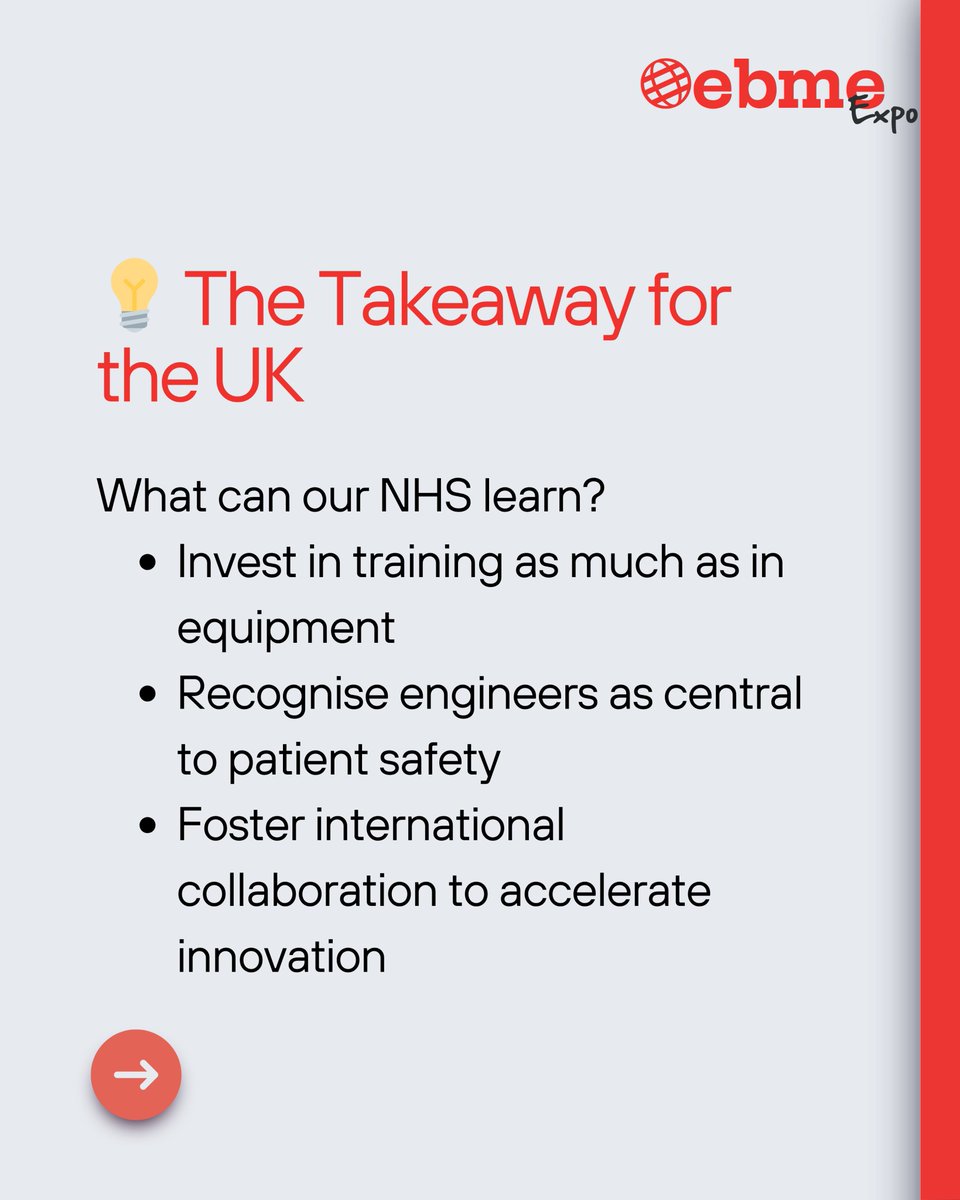 EBME_expo's tweet photo. At EBME Expo 2025, one key message stood out loud and clear: biomedical engineering is as much about people as it is about technology

👇 We’d love to hear your thoughts. Should investment in training be prioritised alongside investment in technology?

#EBMEExpo https://t.co/270ZMUWK1v