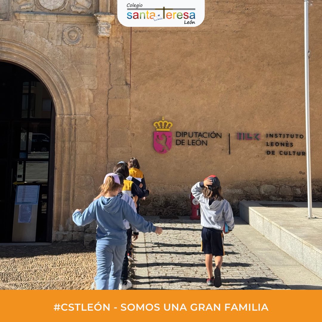 El alumnado de 1º y 2º de Primaria disfrutó de su salida de inicio de curso a Mansilla de las Mulas. Allí visitaron el Museo de los Pueblos Leoneses y realizaron un taller práctico sobre los pendones. Terminaron el día comiendo y jugando juntos en el parque. #CSTLeón