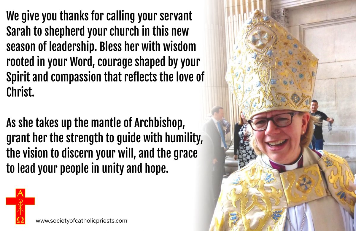 Hurrah!! Do join us in praying for Bishop Sarah as she prepares for a new season of ministry.