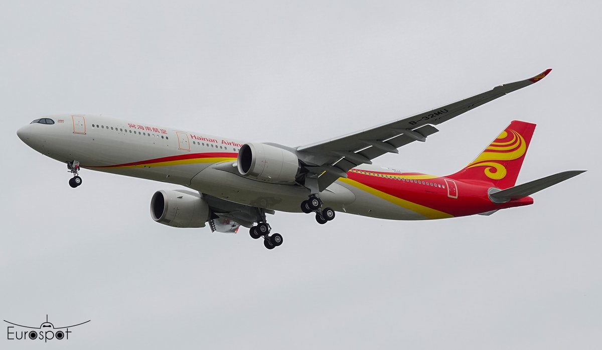 First Airbus A330-900 for Hainan Airlines #airbus #Hainanairlines <a href="/Airbus/">Airbus</a> <a href="/HainanAirlines/">Hainan Airlines</a> #avgeek #aviation MSN2096 B-32MU