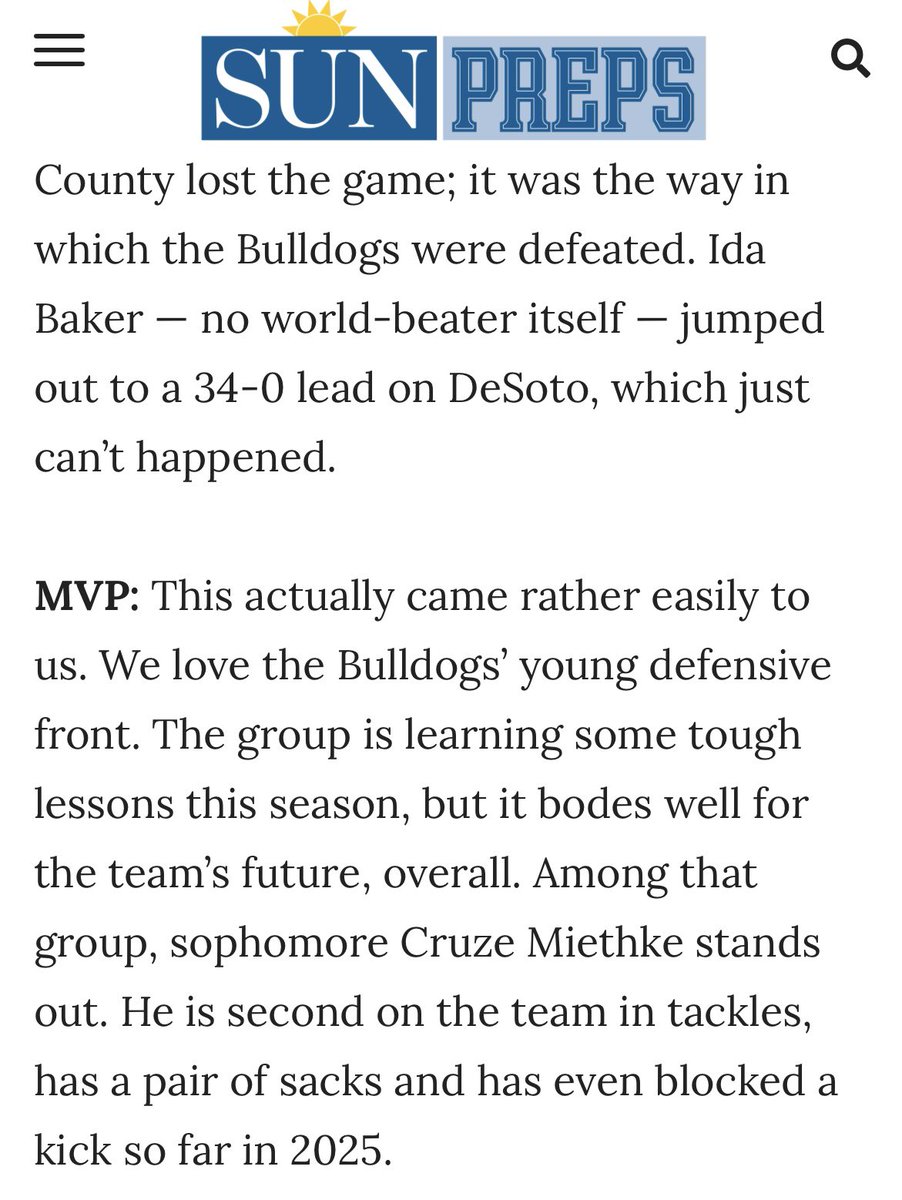 Hard work paying off and Honored! Highlights coming soon!  <a href="/LohreyCliff/">Coach Cliff Lohrey</a> <a href="/joebling25/">Coach Joe</a> <a href="/DeSotoCoFLFB/">DeSotoCoFLFootball</a>
<a href="/Scout_DavidF/">College Scout</a> <a href="/CoachGrig_NCSA/">Coach Grignon</a>
<a href="/PrepRedzoneFL/">Prep Redzone Florida</a> <a href="/5StarFBRecruits/">5 Star Football Recruiting</a>
<a href="/FlaHSFootball/">FloridaHSFootball.com</a> <a href="/SBLiveFL/">Florida High School On SI</a>
<a href="/FLFootballPrep/">Florida Football Prep</a> <a href="/Spotlight39_Pod/">SPOTLIGHT 39</a>
<a href="/FLPrepVarsity/">FL Prep Varsity</a>
<a href="/Sun_Preps/">Sun Preps</a> <a href="/On3Recruiting/">On3 Recruiting</a> <a href="/247recruiting/">247Sports Recruiting</a>