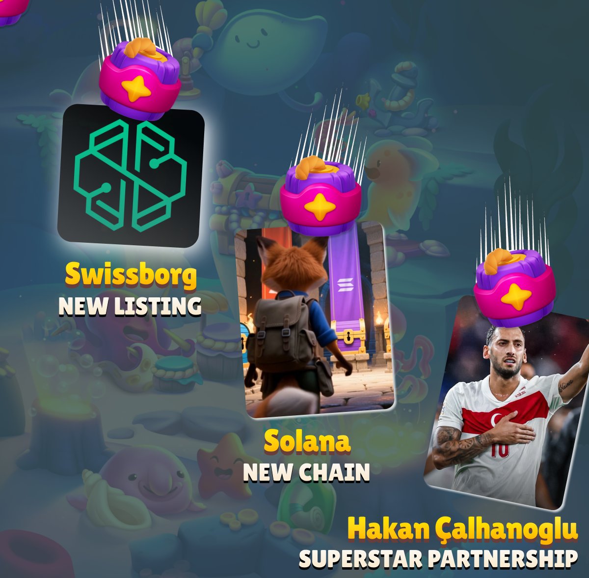 📢NEW WEEKEND CONTEST
🎯FAVORITE BOMB
🪙5 random winners sharing 100 $MLC

In two weeks we already dropped 3 bombs 🚀

TO PARTICIPATE
1️⃣ QRT this post
2️⃣ Tell us which bomb was your favorite 💣
3️⃣ Give 2 arguments + tag $MLC

For more details about those bombs👇
1st bomb: