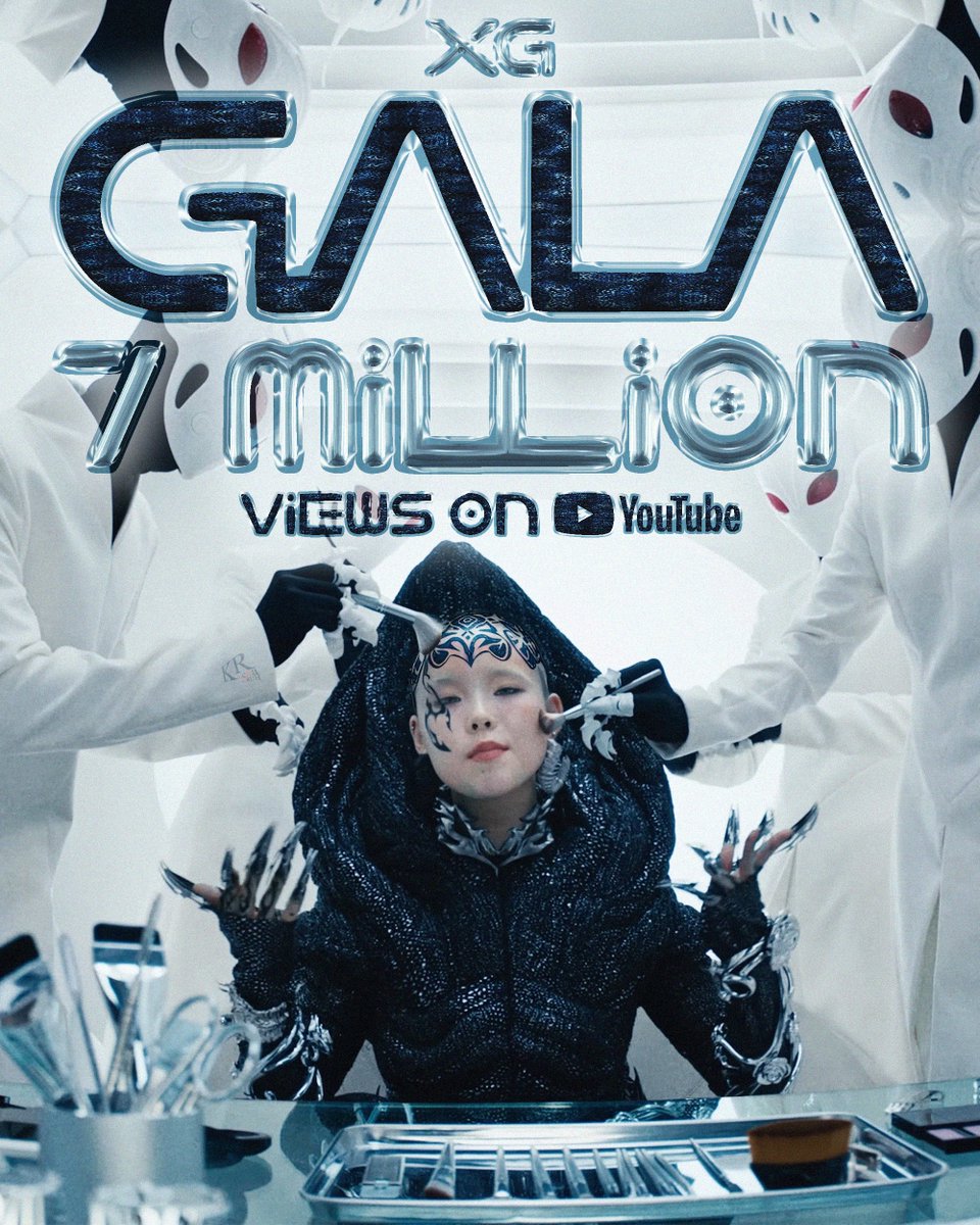 XG GALA has reached 7 million views on YouTube !! 

#XGALX #XG_GALA #ALPHAZ
