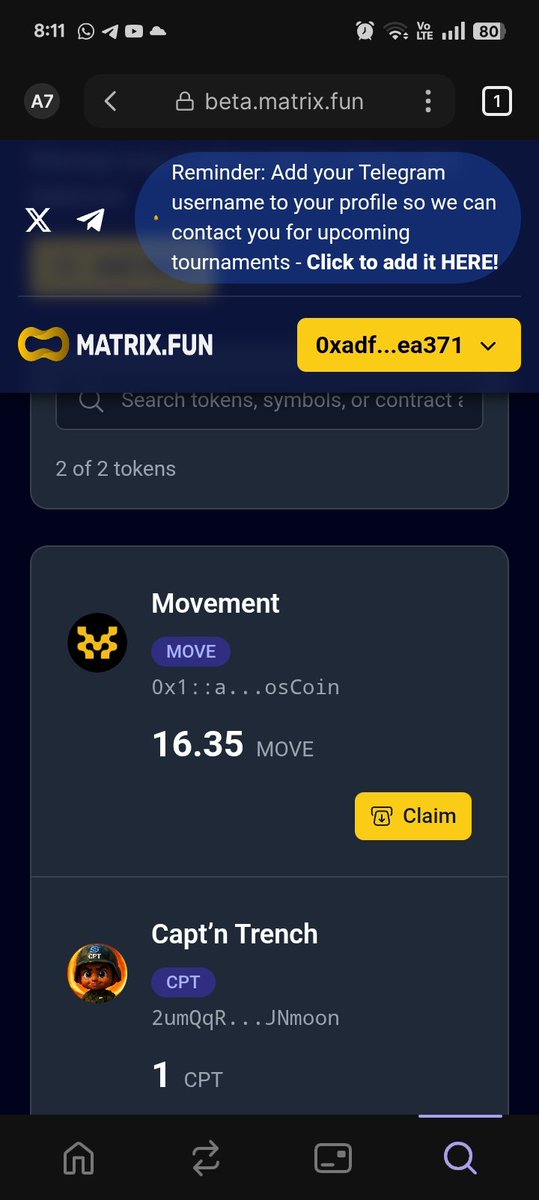 kingstone157919's tweet image. Matrix.fun is building something BIG 🚀
More tournaments, more hype coming soon!
#MatrixFun #MoveToken #CPT
@matrixdotfun @moveindustries