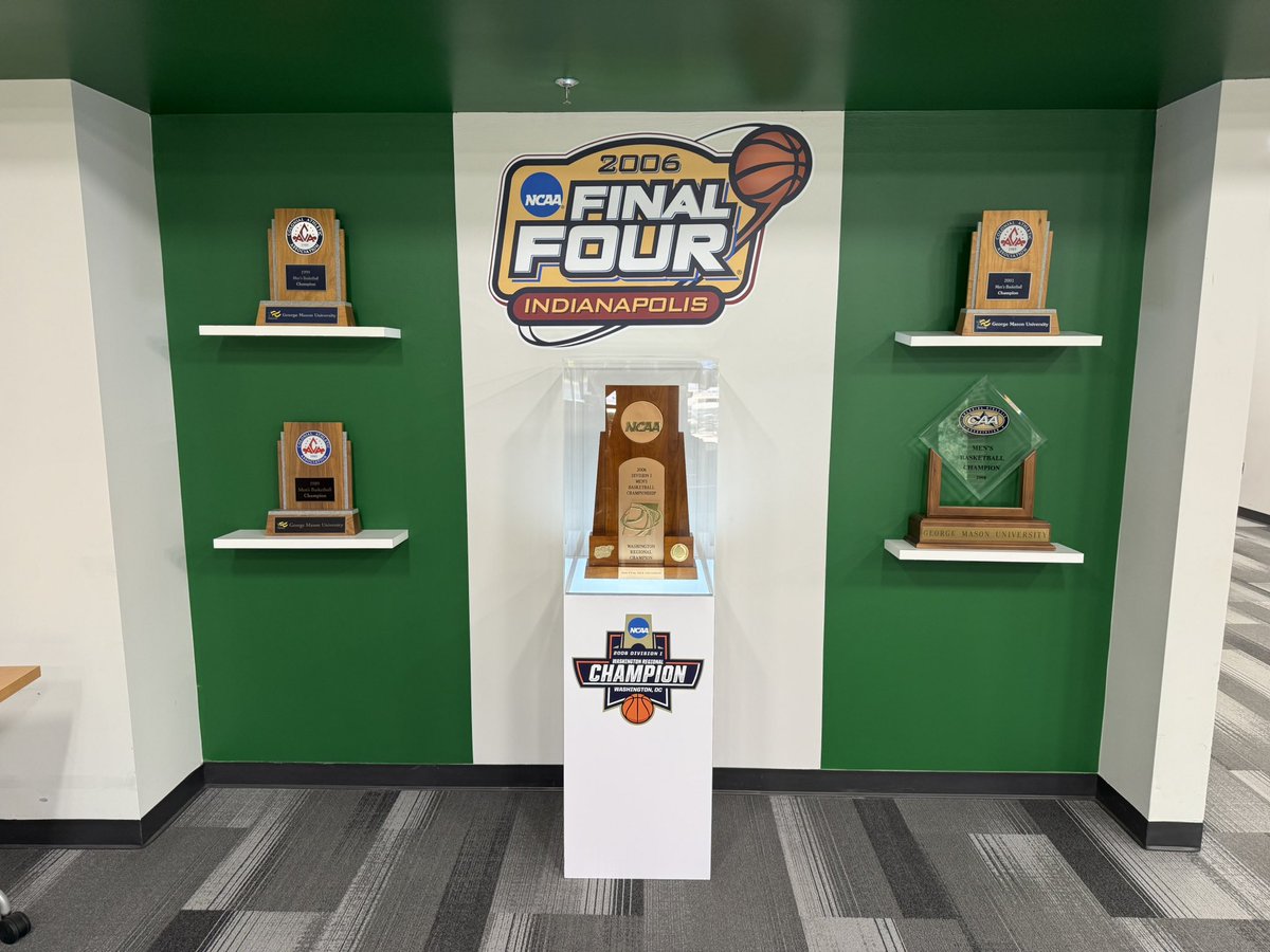 Greetings from Fairfax. Here for George Mason practice. Year 3 of the Tony Skinn era.