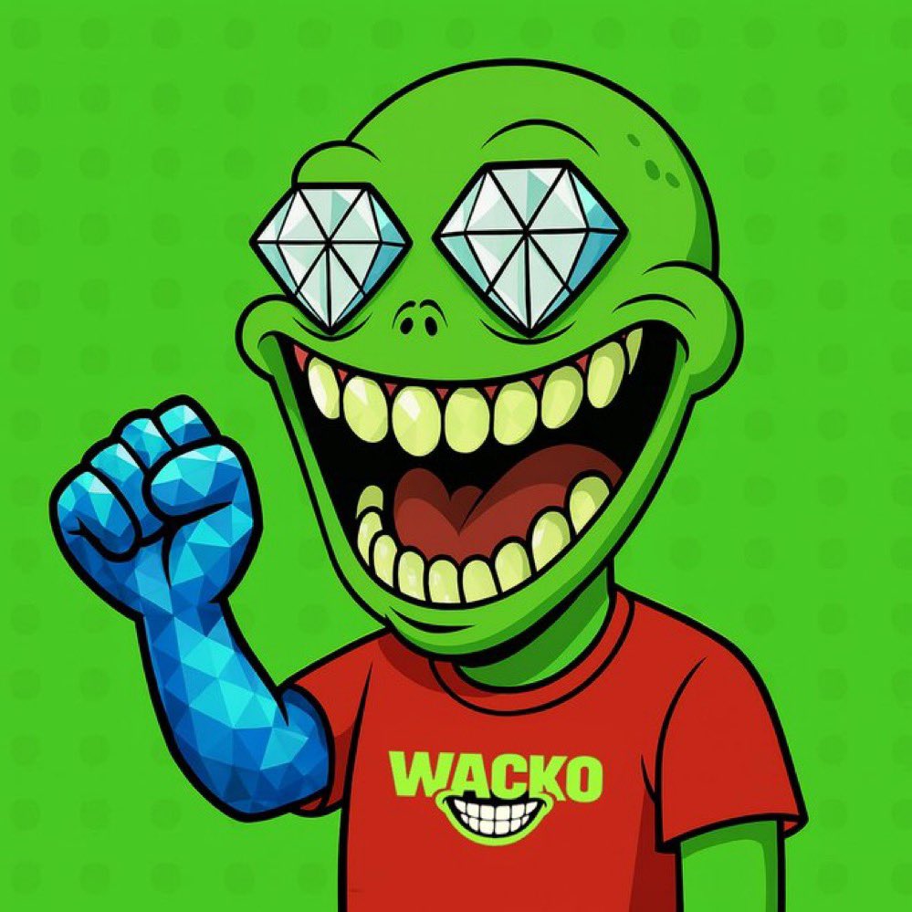 Hodl until you get biceps 
Stay $WACKO you have no idea what’s coming