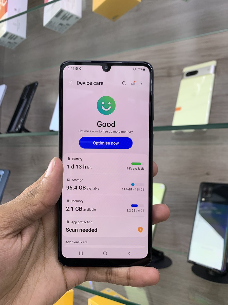 mainpointelect's tweet image. Samsung Galaxy A33 6GB RAM 128GB Storage
WhatsApp
050-620-7544
or click on the link to chat  on whatsapp
wa.me/971506207544
📷 Shop Location:
Main Point Electronics - Deira
maps.app.goo.gl/gGVfFdMxHYPhjx…
#mainpointelectronics