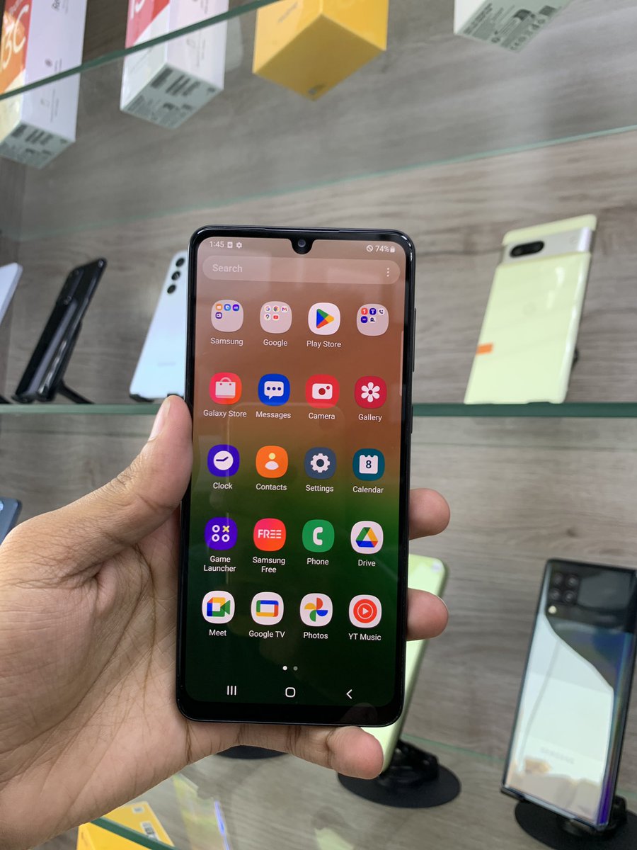 mainpointelect's tweet image. Samsung Galaxy A33 6GB RAM 128GB Storage
WhatsApp
050-620-7544
or click on the link to chat  on whatsapp
wa.me/971506207544
📷 Shop Location:
Main Point Electronics - Deira
maps.app.goo.gl/gGVfFdMxHYPhjx…
#mainpointelectronics