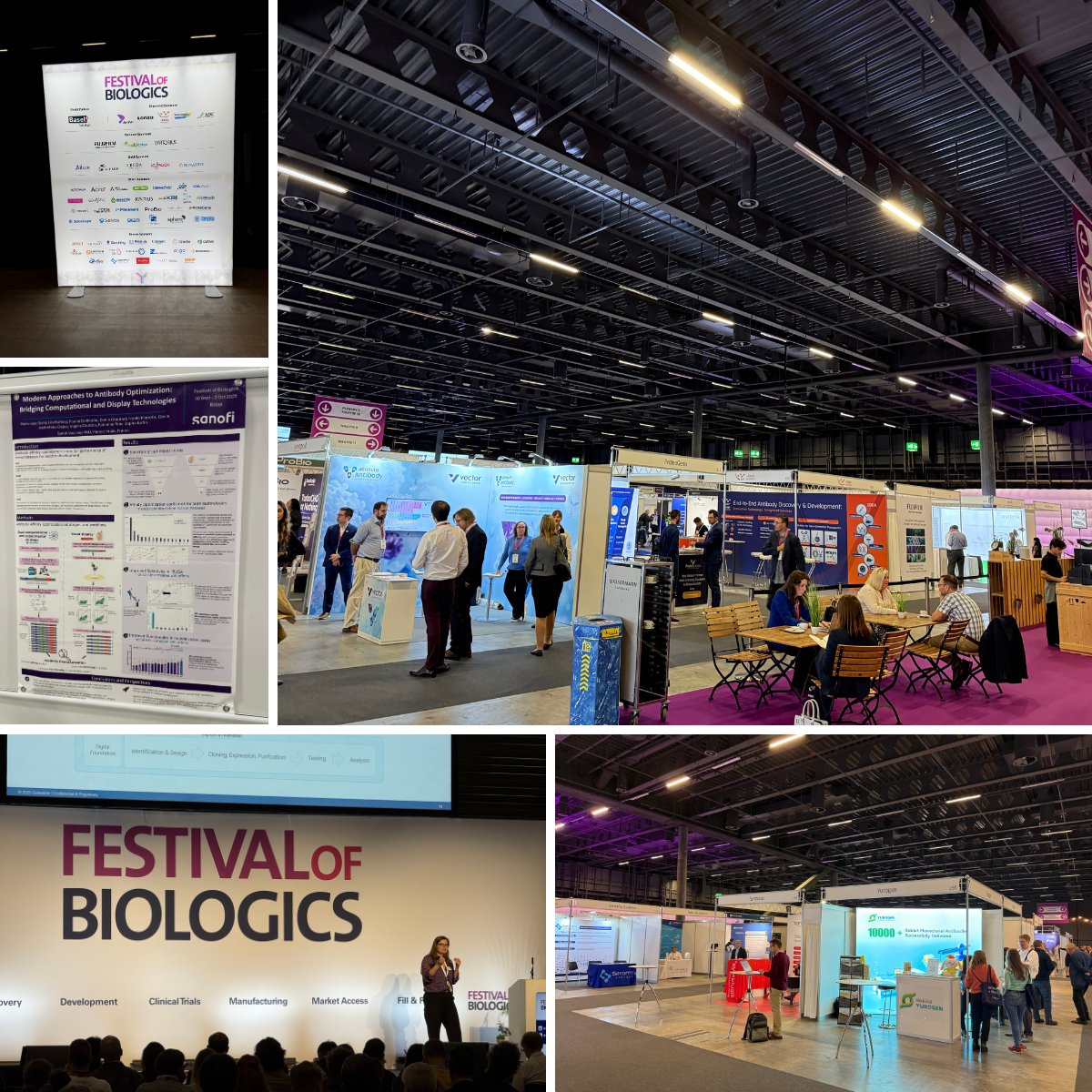 AxioBiopharma's tweet photo. What a week at #FestivalOfBiologics!

Great conversations with innovators, partners &amp; leaders on the future of #biomanufacturing—where speed, scalability &amp; innovation matter most.

Thanks to all who connected with us about Axio’s AI-powered approach in Basel! 🚀
#AIinBiotech https://t.co/C7ixA5ezKq