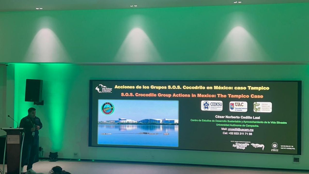 Crocodile Research and Management for Conservation tweet media