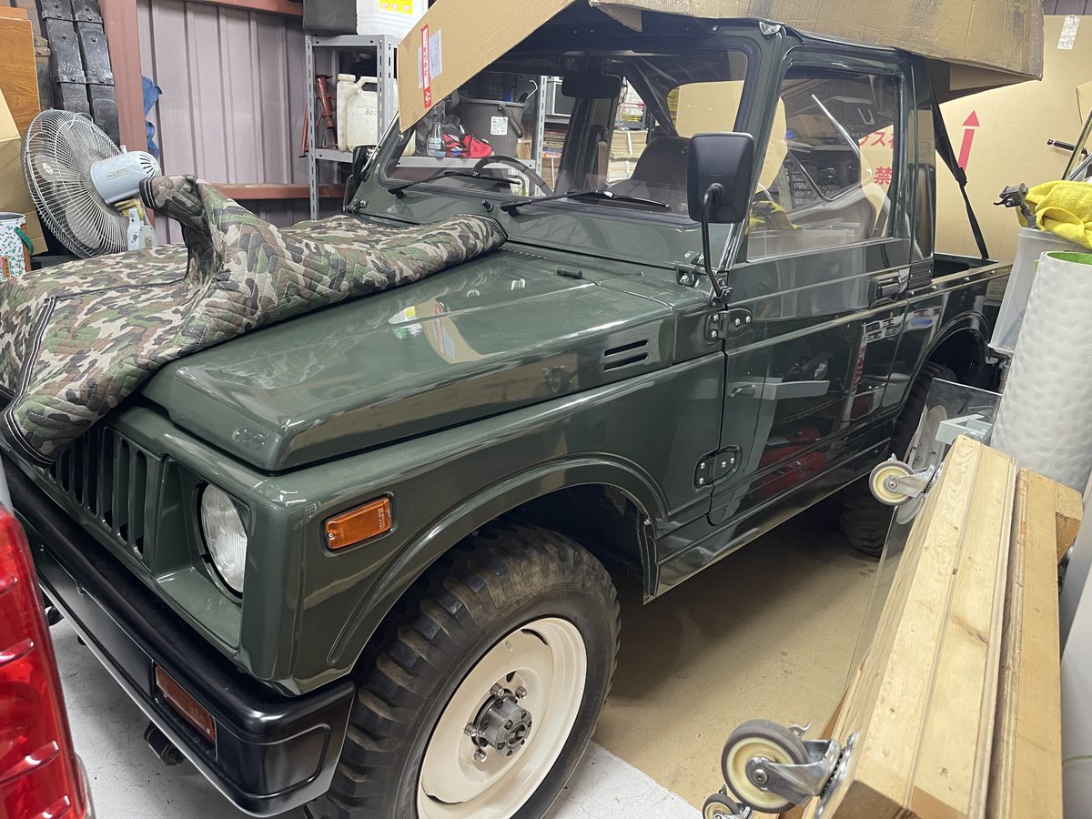 8028Naoki's tweet photo. 最終型ja11幌作成中
前作ったテカテカsj30幌 https://t.co/ZcwCvw8sZa