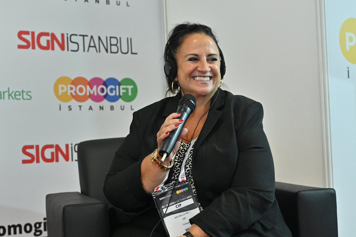 promogiftist's tweet photo. 🌍 PROMOGIFT İstanbul’da Promosiad Derneği Yönetim Kurulu Başkanı Ömer Karatemiz moderatörlüğünde gerçekleşen “Promosyon Endüstrisinin Geleceği: ABD'den Küresel Trendler ve Türkiye'ye Yansımaları” oturumu büyük ilgi gördü! https://t.co/IayyAp9W76