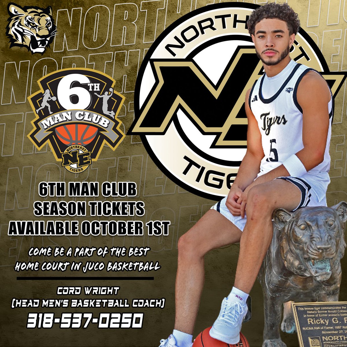cordwright's tweet image. Come be apart of the action.. 🔥🔥 Join the 6th man club today and help us continue to make Bonner Arnold the best home court in the country 🏀💪

79-4 record over Last 5 years 
20 wins in a row
🏀🔥🐯✅

#everybodyin