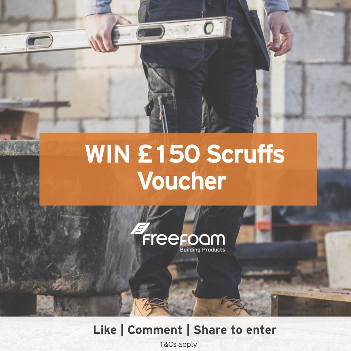 freefoam's tweet image. It&apos;s time to measure up for Autumn! Cold mornings, wet days that’s why we’re GIVING AWAY a £150 Scruffs Workwear Voucher.

To #WIN, you must do one of the following:

📷 Like this post
📷 Comment on this post tagging someone
📷 Share this post

T&amp;amp;Cs apply bit.ly/3KAnZWs