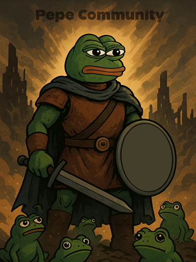 PepeToken_0xBE's tweet photo. The frogs of Exodus weren’t just noise — they were creation turned against oppression.  Oppression never wins.   Culture always finds a way.  #PepeCommunity https://t.co/yvYwgMVwAk