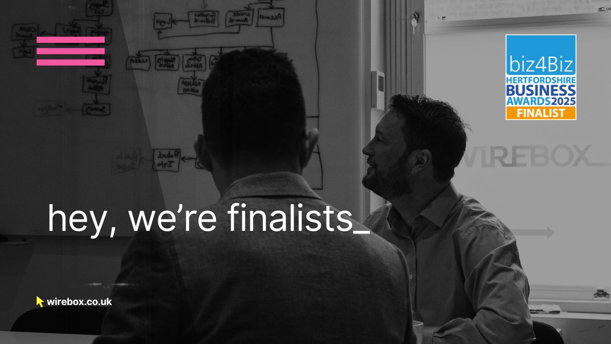 Good luck to everyone else up for “Best Technology Services Provider” at the Herts Business Awards!