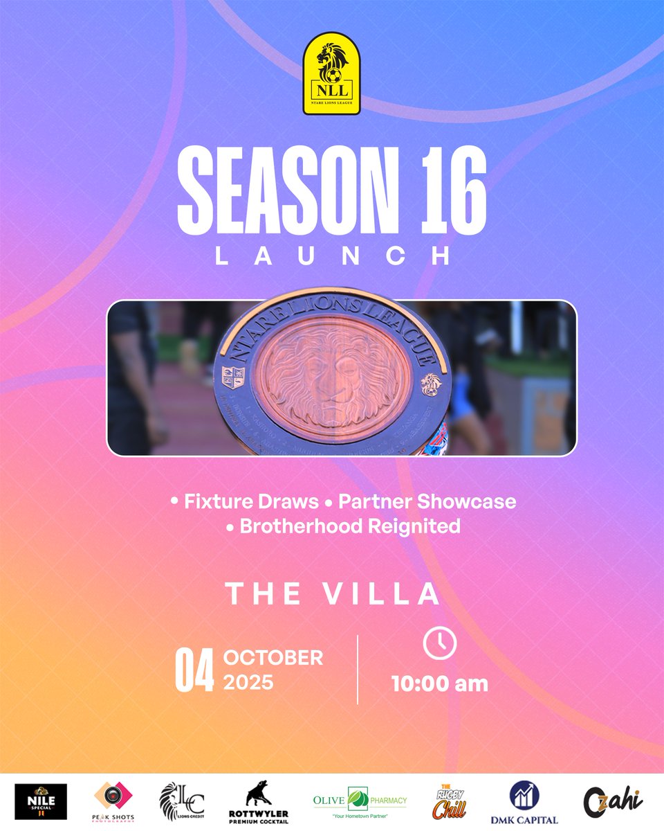 #NLLXVI launch at <a href="/thevillaUG/">the Villa</a> tomorrow.

Don't miss the live Fixture draws, partner spotlights, and what lies ahead of  the #NLLAtHome season.