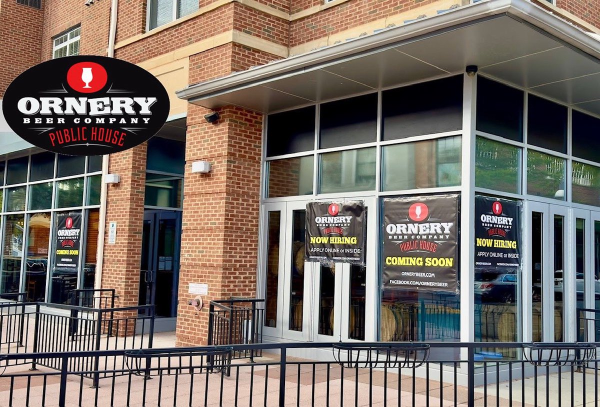 OrneryBeer's tweet photo. 🚨Coming Soon! Ornery Public House in
Herndon🚨

Opening in the Woodland Park Shopping Center
(Harris Teeter center off Sunrise Valley Dr)

We are very excited to join the Herndon community and share more pints with our fans very soon. https://t.co/WUJ68TApvf