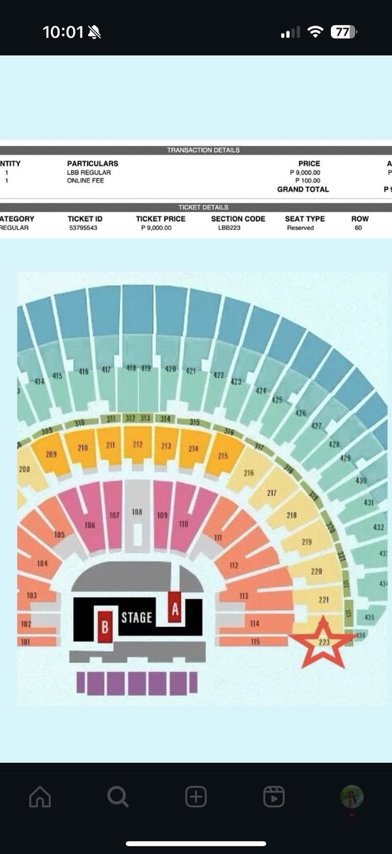 _mcex's tweet photo. LFB WTS

Selling one TWICE concert ticket at cost for this Saturday October 4!

Section 223, Row 60, Seat 502. https://t.co/Ey1eHwKBDy