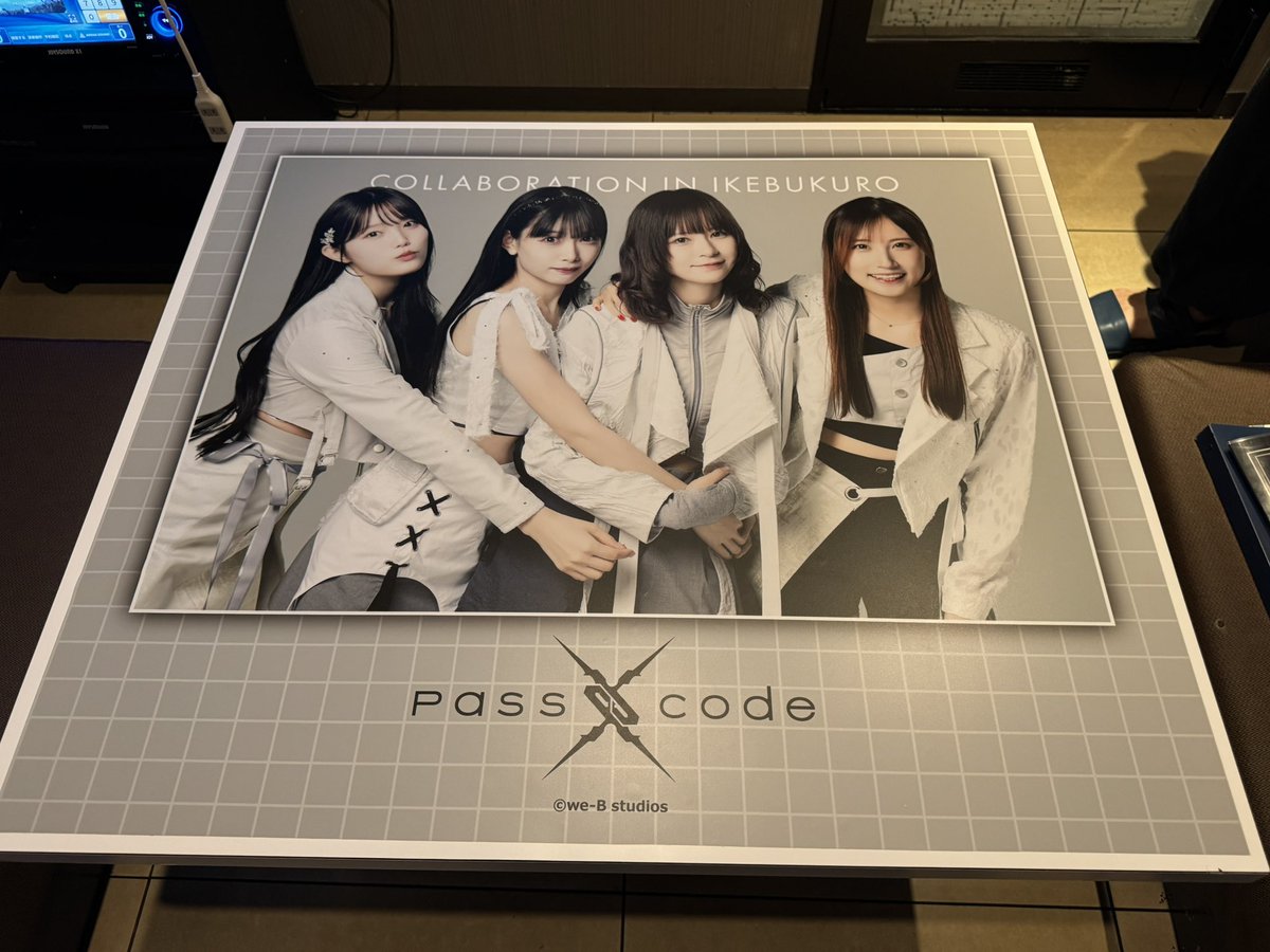 pscd_eichan's tweet image. コンセプトルーム、PassCode一色ではしゃいでしまった😄