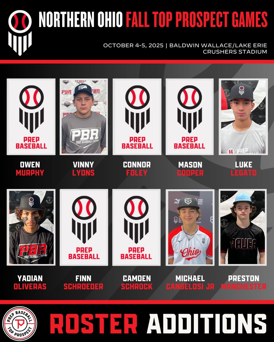 ℕ𝕠𝕣𝕥𝕙𝕖𝕣𝕟 𝕆𝕙𝕚𝕠 𝔽𝕒𝕝𝕝 𝕋𝕠𝕡 ℙ𝕣𝕠𝕤𝕡𝕖𝕔𝕥 𝔾𝕒𝕞𝕖𝕤

Showcase this weekend, sign up today ⤵️
🔗 loom.ly/SQih5ZI

Welcome to the following players 👇

#BeSeen