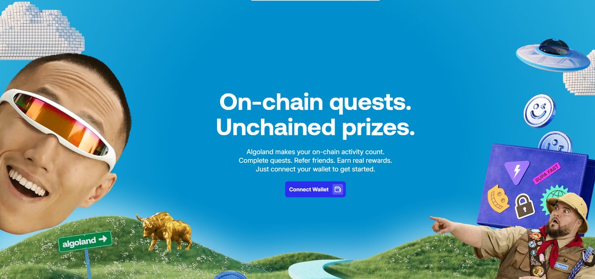 Most campaigns I’ve tried are either confusing or not worth the time. But Algoland is different.

One click with Pera Wallet and you’re in → weekly quests, points, badges, and chances at prizes.

I like that it makes learning Algorand effortless, while still giving me a shot at