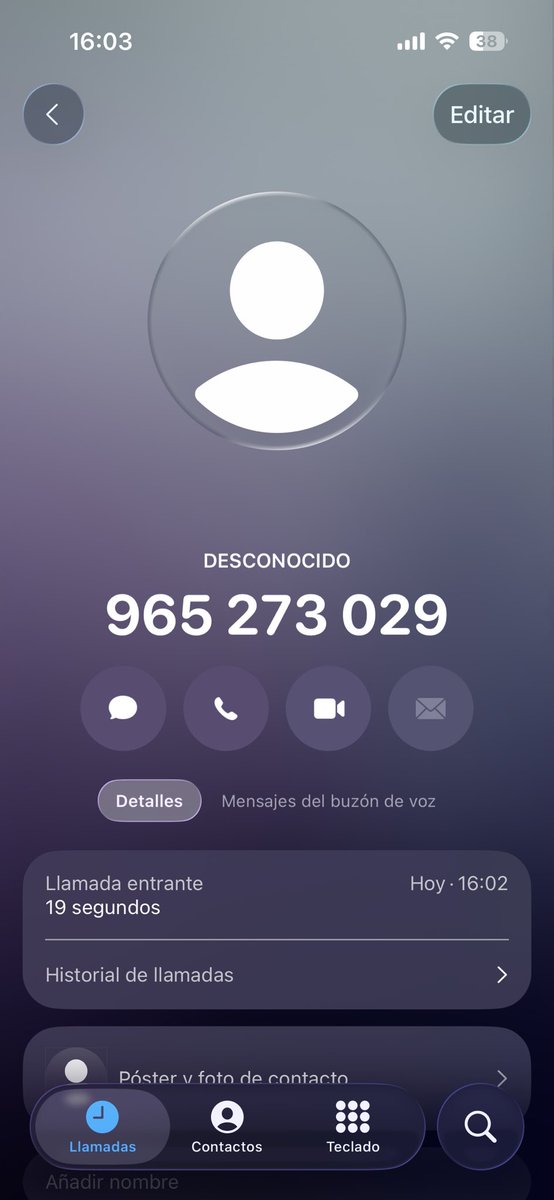 Hola <a href="/yoigo/">Yoigo</a> este número se hace pasar por ustedes ofreciendo cosas en su nombre.