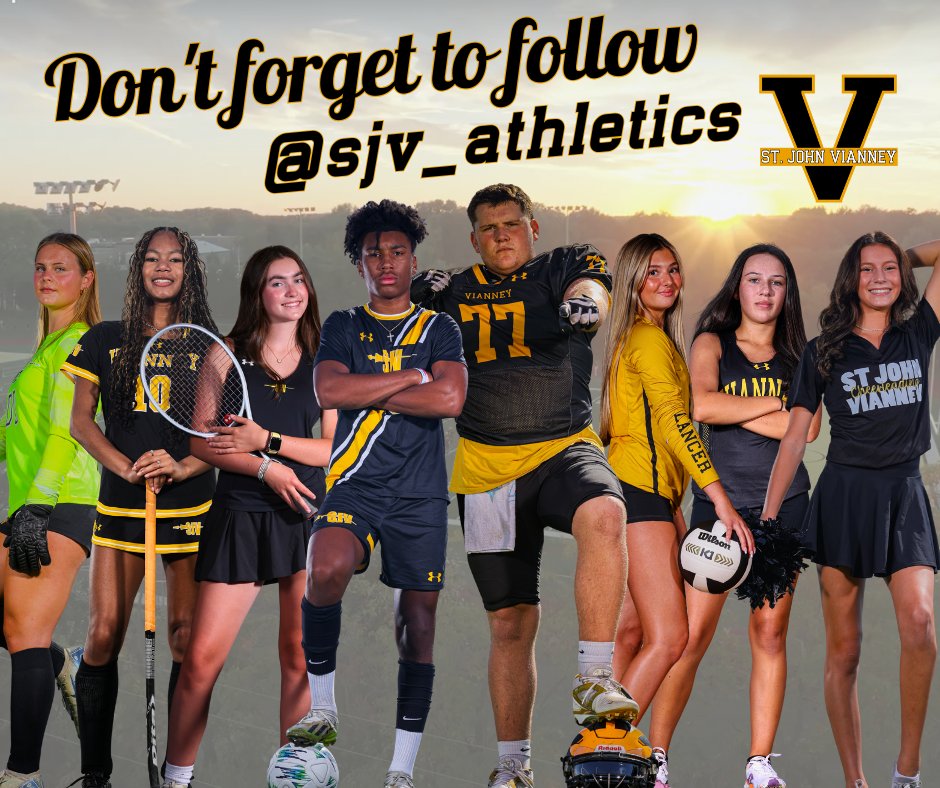 Don't forget to follow <a href="/sjv_athletics/">St. John Vianney High School Athletics</a> on Instagram &amp; X to stay up-to-date on all the latest SJV sports news!