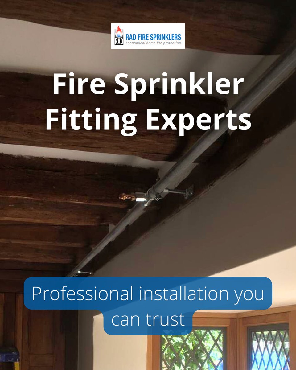 RADSprinklers's tweet image. With nearly 20 years of experience, we’re trusted fire sprinkler fitting experts. 

Professional installation that keeps your property safe and compliant

Install with confidence: ow.ly/XQP950WP4ol

#firesprinklers #firesprinklersystems #sprinklersystem