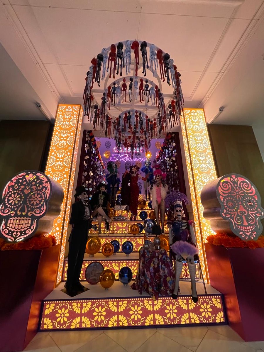 Si están en 🇪🇸 no dejen de visitar la exposición de “muertos” en <a href="/casademexicoesp/">Fundación Casa de México en España</a> que muestra nuestro folklor. Montada por Guillermo González Fernández