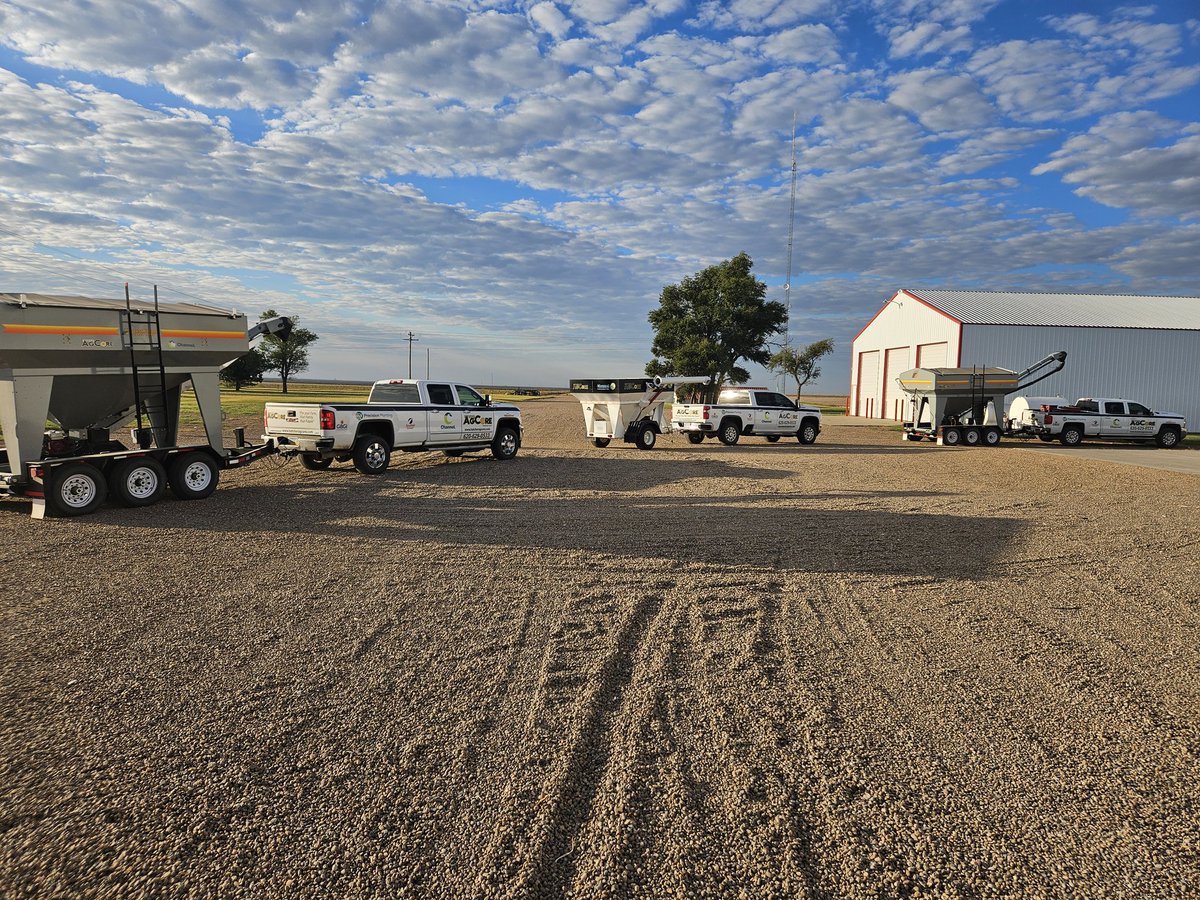 Suns out, wagon's out 😎 <a href="/WestBredWheat/">WestBred Wheat</a> going in the ground and <a href="/ChannelSeed/">Channel Seed</a> plots coming out- let's GO!