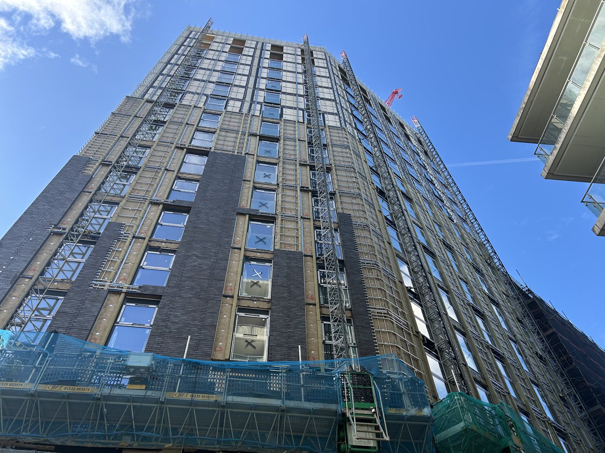 EastKirkbyEng's tweet photo. EKE are currently first fixing a 17 storey Student Accommodation block in Sheffield. Full Mechanical &amp; Plumbing Design &amp; Build, Blocks A&amp;B. https://t.co/6jPXWlbf4t