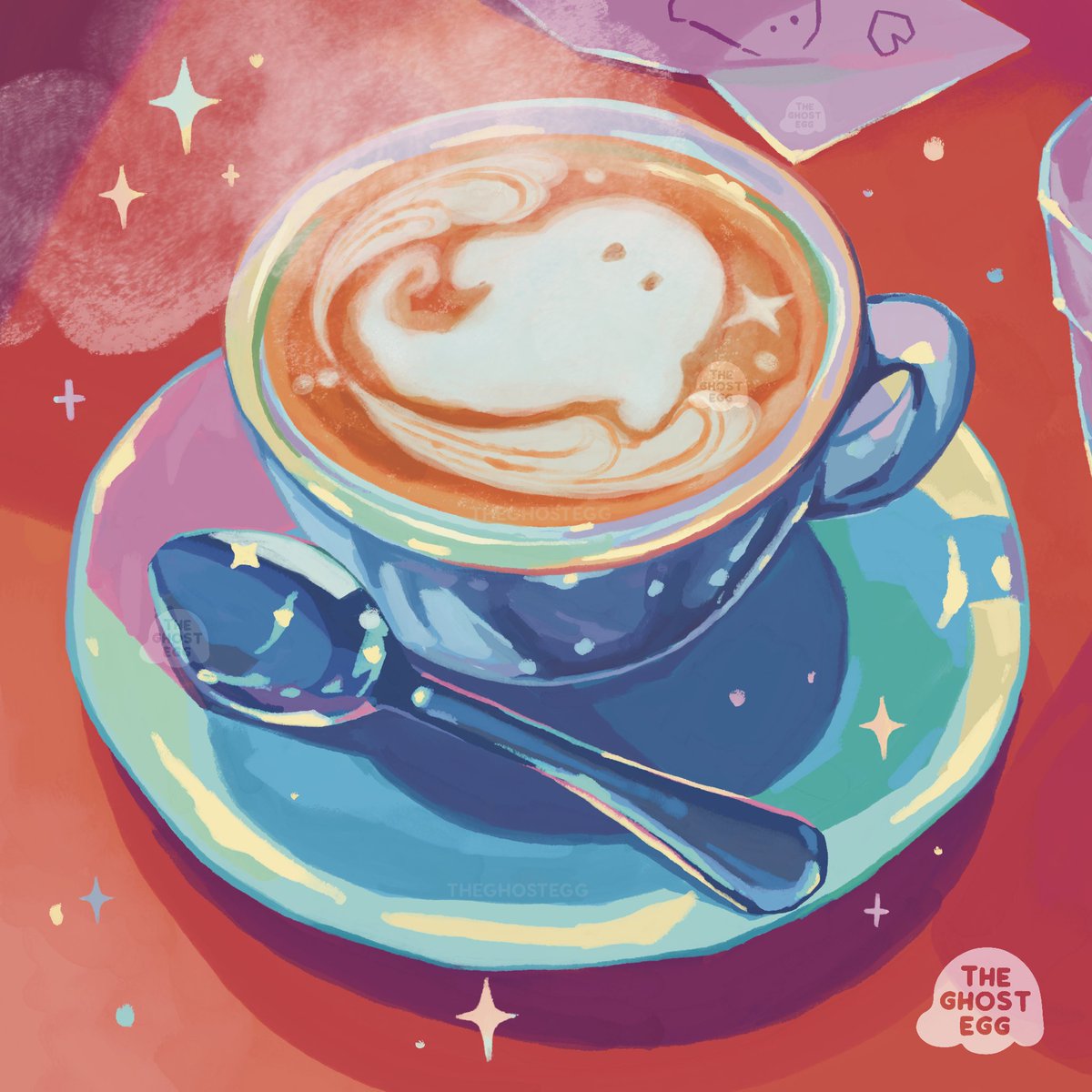 A ghost latte 👻
