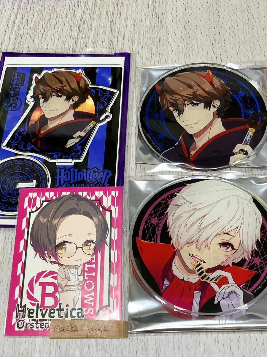 【交換】Sidekicks! サイドキックス グラッテ アニメイト ハロウィン アクリルコースター アクスタ

譲)ノラ、リコ

求)同種　イノリ

４日池袋手渡し。郵送希望です。
お気軽に検索からでもお声掛けください。よろしくお願い致します☘️