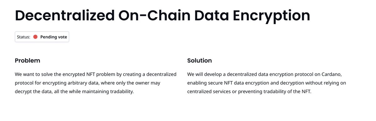Just a few more days to vote in #ProjectCatalyst.

If you're looking for proposals and devs to support on Cardano, check out this proposal by <a href="/LogicalMechnism/">Logical Mechanism</a> and rock the vote! ↓🗳️

<a href="/IagonOfficial/">Iagon</a>