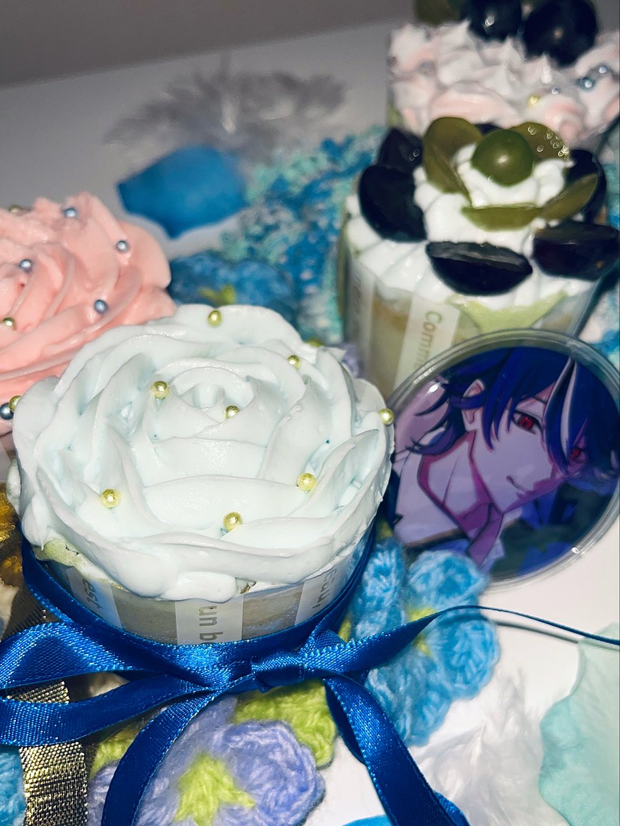 game_purinn's tweet photo. カップケーキも作ってみました！🧁
時間もそんなにかからなかった
簡単すぎです！
 #メイミーケーキ #水乃契CAKE https://t.co/LfztD0Hhnk
