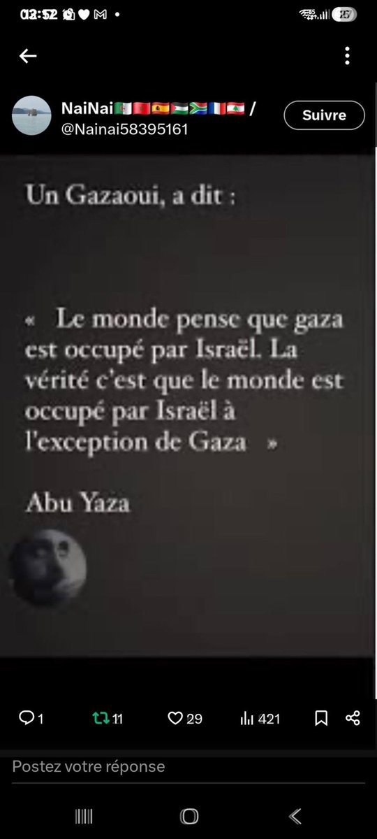 BouteStephane's tweet photo. @Marcel81048792 C est gens ne représentent ni la #droite ni la #France.
Juste un troupeau de #FDP de #Sionistes en total #ingérence.
Temp que  nous serons si peut nombreux à leurs dire d aller #coloniser le bordel de leurs mères.
.Ça ne changera pas.
Le #Sionisme et une secte #genocidaires.. https://t.co/O6sUXx3Aag