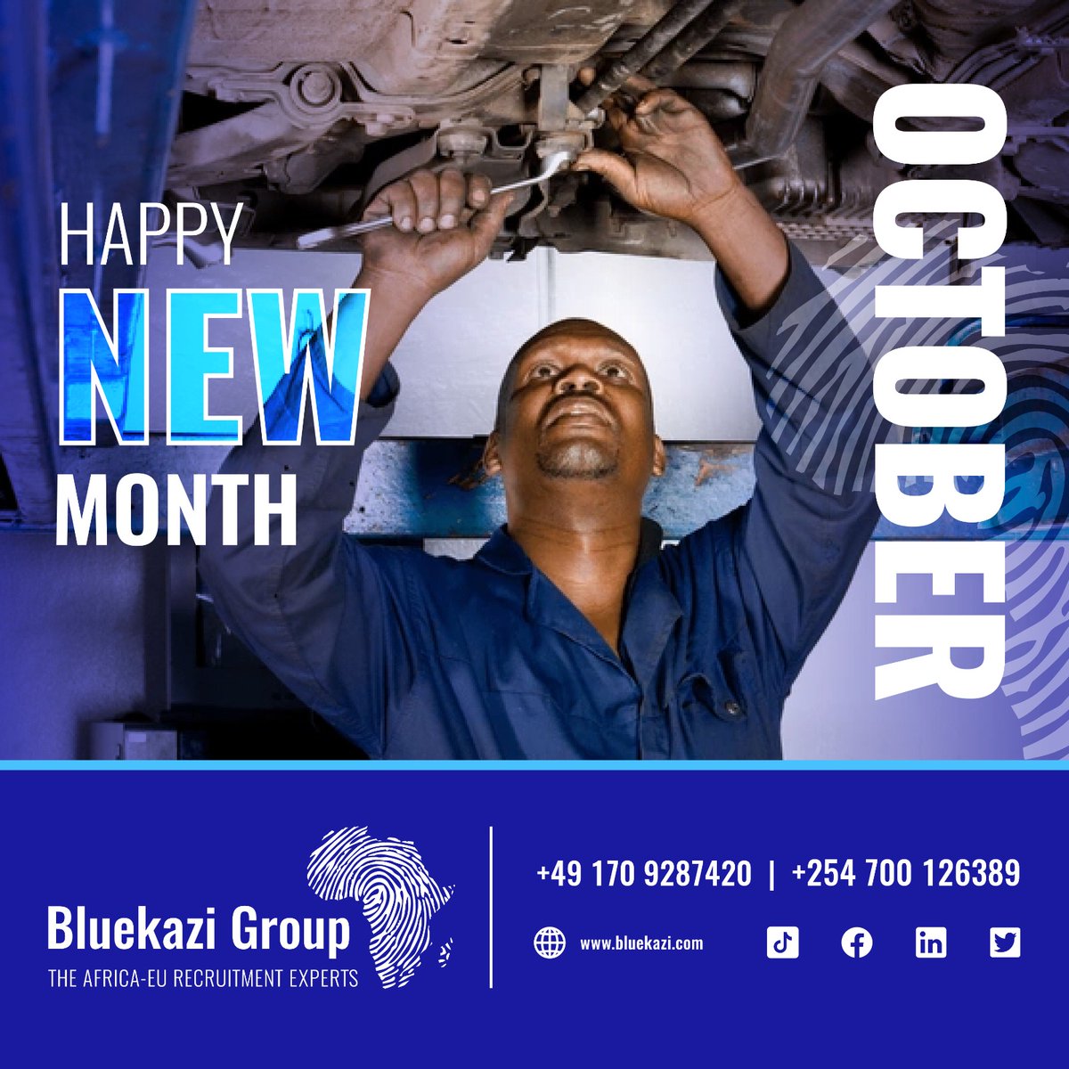 BluekaziGroup's tweet photo. 🌟 New Beginnings this October 🌟

The year may be winding down, but our focus remains sharp — helping professionals land life-changing opportunities in Germany 🇩🇪 and Romania 🇷🇴.

If you haven’t yet reached out, consider this your sign. ✨
2026 holds so many openings. https://t.co/XtY4SCMbHp