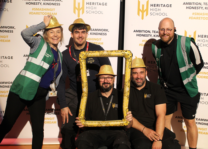 Today we say goodbye to Mr Marshall our amazing 'Magic Janitor'. Mr Marshall has been an asset to the school and will be missed by scholars and staff. We wish him well in pursuing his dreams. #daretodream